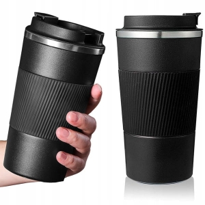 KUBEK termiczny termos na kawę napój wygodny herbata 500ml ANTYPOŚLIZGOWY