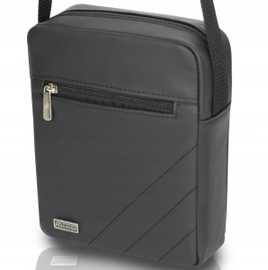 Listonoszka SKÓRZANA torba męska na ramię SASZETKA