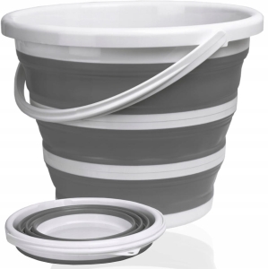 WIADRO SKŁADANE SILIKONOWE WIADERKO UNIWERSALNE 10