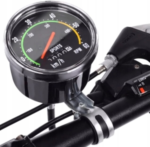 Licznik Rowerowy RETRO Wodoodporny BEZBATERYJNY