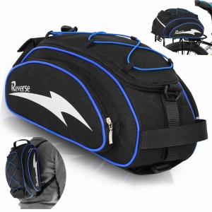 Torba rowerowa SAKWA na bagażnik ROWER Plecak +PAS