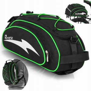 Torba rowerowa SAKWA na bagażnik ROWER Plecak +PAS