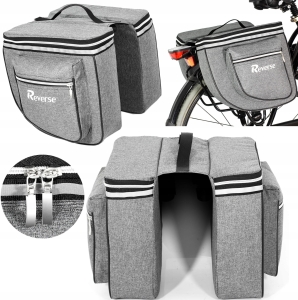 Torba rowerowa na bagażnik ROWER SAKWA 2 KOMORY