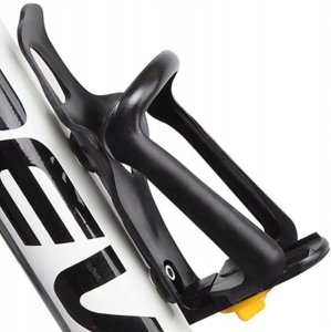 UCHWYT NA BIDON ROWEROWY REGULOWANY CZARNY KOSZYK