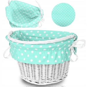 WKŁAD rowerowy WYŚCIÓŁKA do koszyka NA ROWER WZORY