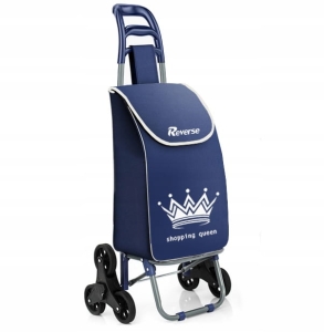 TORBA NA KÓŁKACH WÓZEK NA ZAKUPY SKŁADANY MOCNY 3K