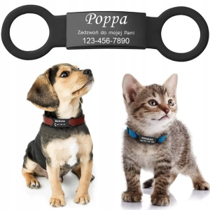 MAŁA ADRESÓWKA DLA PSA ŁAPKA IDENTYFIKATOR TWÓJ GRAWER PIES KOT NA OBROŻĘ
