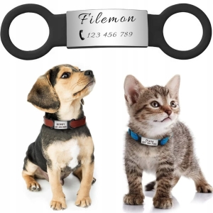 MAŁA ADRESÓWKA DLA PSA ŁAPKA IDENTYFIKATOR TWÓJ GRAWER PIES KOT NA OBROŻĘ