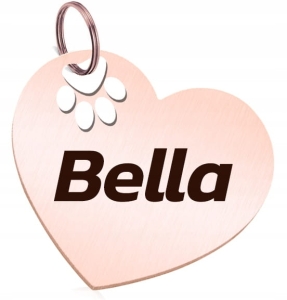 IDENTYFIKATOR ADRESÓWKA PIES KOT ŁAPKA TWÓJ GRAWER