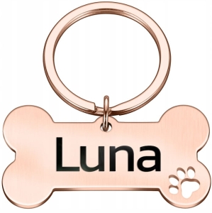 IDENTYFIKATOR ADRESÓWKA PIES KOT ŁAPKA TWÓJ GRAWER