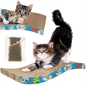 DRAPAK FALA duży kartonowy tekturowy + KOCIMIĘTKA