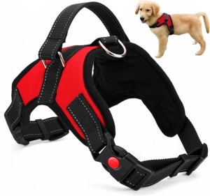 MOCNE SZELKI DLA PSA BEZUCISKOWE LEKKIE S 50-62 CM