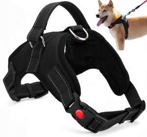 MOCNE SZELKI DLA PSA BEZUCISKOWE LEKKIE M 56-68