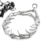 OBROŻA KOLCZATKA DO PSA METALOWA MOCNA - XL 50-60