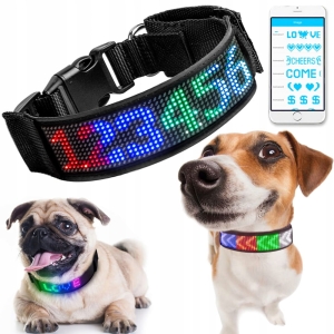 OBROŻA INTERAKTYWA DLA PSA SMART Z WYŚWIETLACZEM