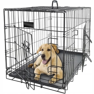 KLATKA SKŁADANA DLA PSA DUŻA MOCNA KOJEC L 36"