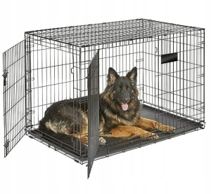 KLATKA SKŁADANA DLA PSA DUŻA MOCNA KOJEC XL 42"