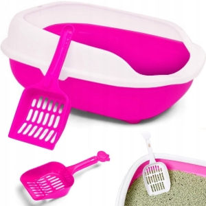 KUWETA DLA KOTA DUŻA OTWARTA NA ŻWIREK + ŁOPATKA