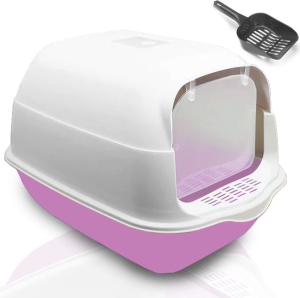 KUWETA DLA KOTA DUŻA ZAMKNIĘTA NA ŻWIREK Z FILTREM