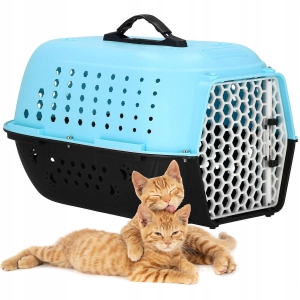 DUŻY TRANSPORTER DLA KOTA PSA KRÓLIKA KLATKA KOJEC TORBA MOCNY