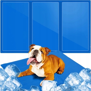 MATA CHŁODZĄCA DLA PSA KOTA LEGOWISKO ŻELOWA 65x50