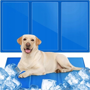 MATA CHŁODZĄCA DO PSA KOTA LEGOWISKO ŻELOWA 110x70