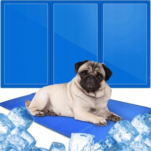 MATA CHŁODZĄCA DLA PSA KOTA LEGOWISKO ŻELOWA 50x40