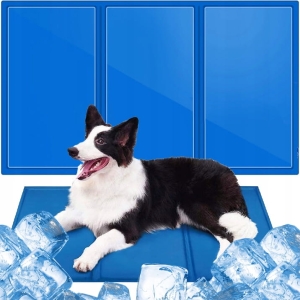 MATA CHŁODZĄCA DLA PSA KOTA LEGOWISKO ŻELOWA 90x50