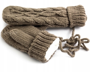 CIEPŁE RĘKAWICZKI OCIEPLANE JEDEN PALEC PROMOCJA