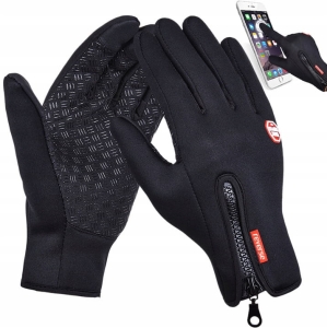 RĘKAWICZKI DOTYKOWE SURVIVAL ZIMOWE DO BIEGANIA