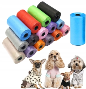 WORKI WORECZKI NA PSIE ODCHODY KUPY ZESTAW 200szt