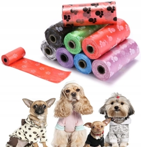 WORKI WORECZKI NA PSIE ODCHODY KUPY ZESTAW 150szt