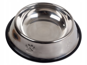 METALOWA MISKA DLA PSA KOTA ANTYPOŚLIZGOWA 0,6L