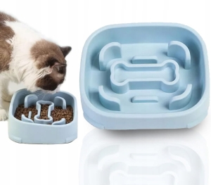 MISKA SPOWALNIAJĄCA JEDZENIE DLA ZWIERZĄT PSA KOTA