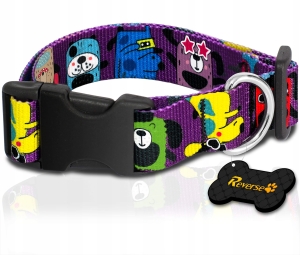 SOLIDNA OBROŻA DO DUŻEGO PSA REGULOWANA 40-60cm XL