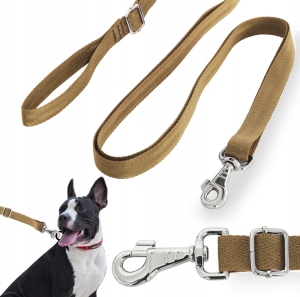 Mocna smycz treningowa regulowana dla DUŻEGO PSA 3m solidny karabińczyk