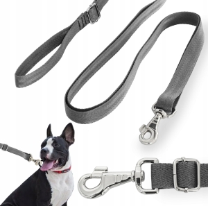 Mocna smycz treningowa regulowana dla DUŻEGO PSA 3m solidny karabińczyk