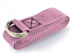 PASEK DO JOGI ĆWICZEŃ YOGA STRAP MOCNY SZEROKI PAS