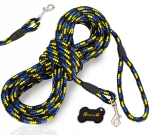 SMYCZ TRENINGOWA z LINY dla Psa MOCNA GRUBA 3m