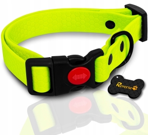 MOCNA OBROŻA BIOTHANE DO PSA REGULOWANA 35-55cm L