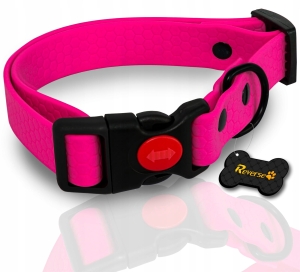 MOCNA OBROŻA BIOTHANE DO PSA REGULOWANA 35-55cm L