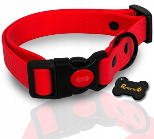 MOCNA OBROŻA BIOTHANE DO PSA REGULOWANA 20-30 cm S