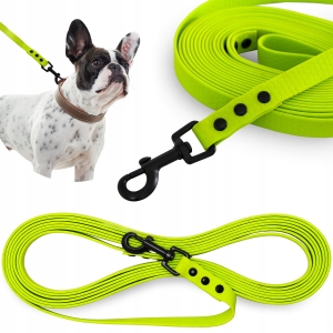 SMYCZ TRENINGOWA dla Psa MOCNA BIOTHANE PVC 10m