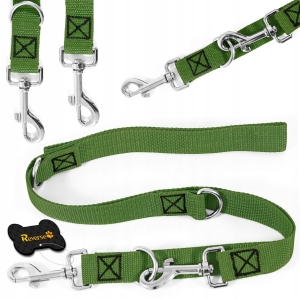 SMYCZ REGULOWANA dla Psa PRZEPINANA Mocna 25mm 10m