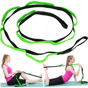 PASEK DO JOGI TAŚMA DO ĆWICZEŃ ROZCIĄGANIA NÓG STRETCHINGU MOCNY PAS YOGA