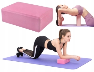 KOSTKA KLOCEK BLOK DO JOGI DO ĆWICZEŃ YOGA FITNESS