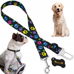 SMYCZ DLA PSA MOCNY PAS BEZPIECZEŃSTWA DO AUTA SAMOCHODU BEZPIECZNY PIES