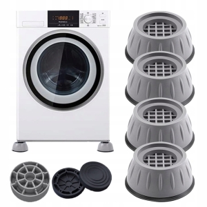 PODKŁADKI ANTYWIBRACYJNE POD NOŻKI PRALKĘ ZMYWARKĘ ZESTAW 4szt