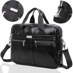 Reverse Skórzana torba męska do LAPTOPA na ramię