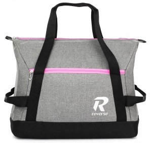 Reverse DUŻA Torba na ZAKUPY plażę SPORTOWA SHOPPERKA PODRÓŻNA